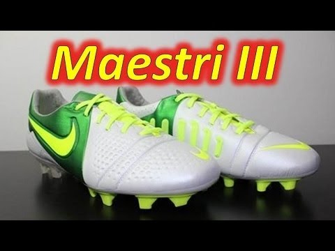 Nike CTR360 Maestri III ACC White/Volt/Pine Green - UNBOXING