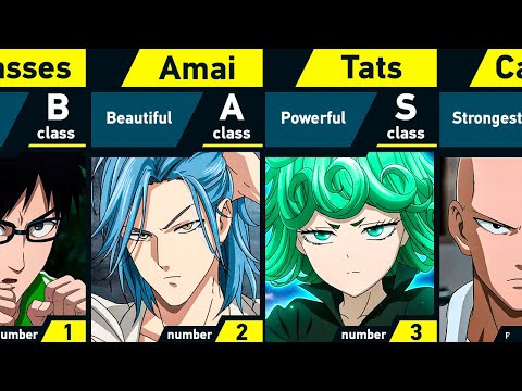 The Strongest Heroes in One Punch Man