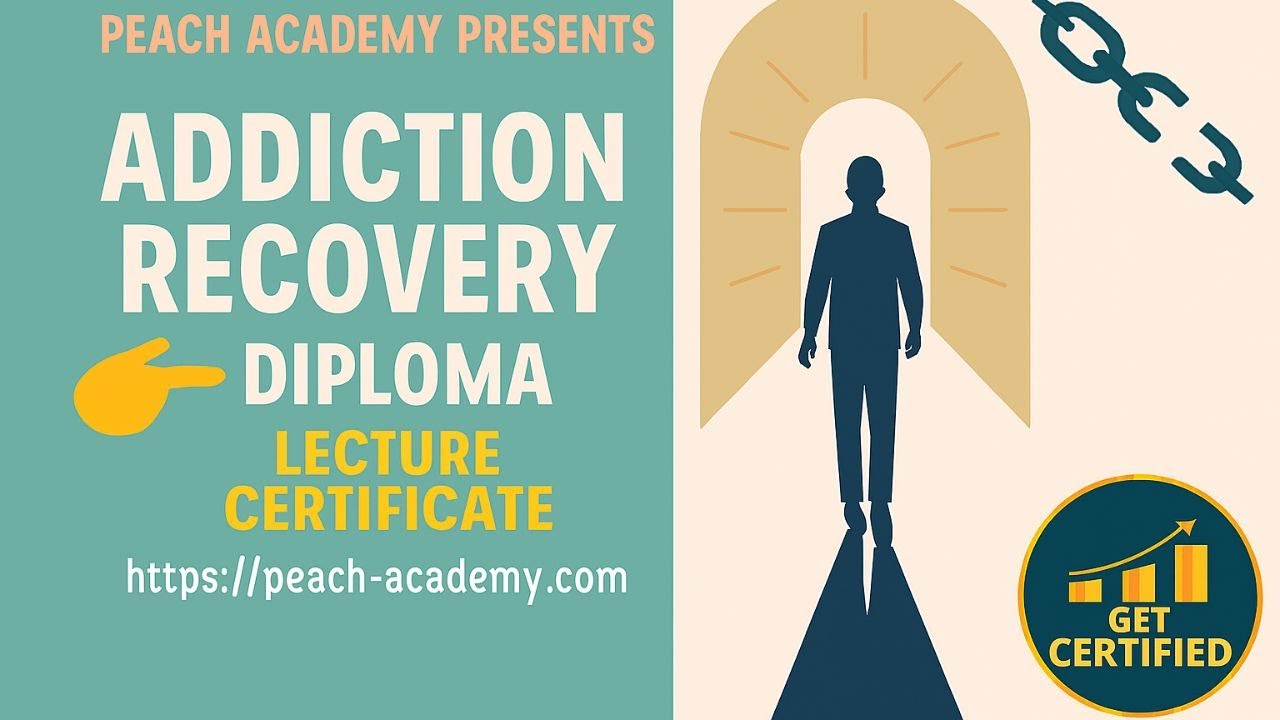 Diploma in Beating Drug Addiction Training Course Lecture | Recovery Strategies, Support Systems