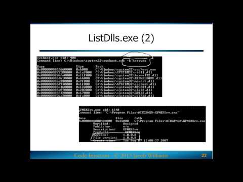 SANS DFIR WEBCAST - 50 Shades of Hidden - Diving deep into code injection -