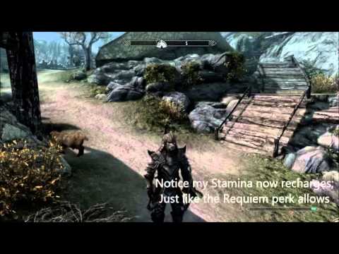 Skyrim Requiem Redone Proof of Concept - SkyRe's perks in Requiem