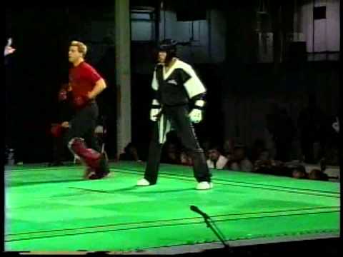 Ben Stewart vs Raymond Daniels 2001 Charlie Lee Karate Tournament