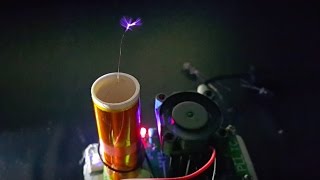 Singing mini tesla coil