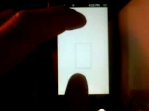 Cellphone Multi Touch Emulation