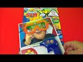 CHRISTMAS UK FIREMAN SAM COMIC ISSUE 105 FREE DRILL AND GOGGLES UNBOXING