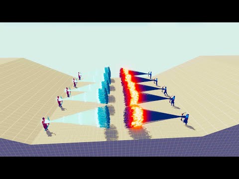 5x GOD vs 5x GOD Tournament - Totally Accurate Battle Simulator TABS