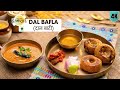 Dal Baati Easy Way To Make Dal Baati Bafla Malwa Recipe Indore Dal Bafla Chef Ranveer Brar