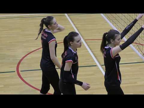 Gedania Gdańsk vs SAN-Pajda Jarosław (15.02.2018) 1/4 MP Juniorek