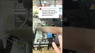 Answering why do you cut away that part of the angle guide #knifesharpening #knowledge