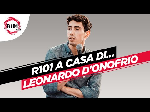 R101 a casa di Leonardo D'Onofrio