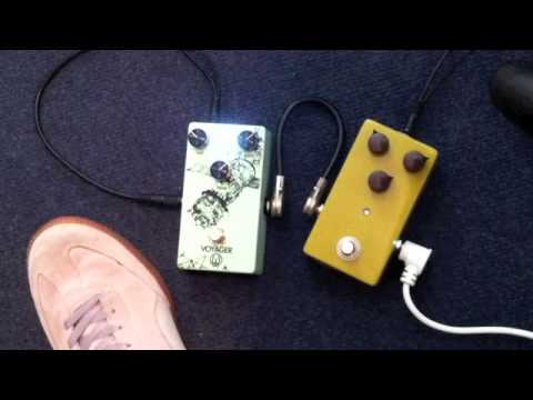 Circuit Rider Effects Klone clone compared to Walrus Audio Voyager, Shootout comparison Demo