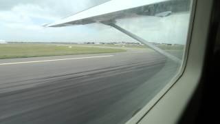 preview picture of video 'Cessna C208B take off from Dar es Salaam to Selous Game Reserve Tanzania'