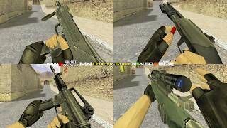 Counter-Strike 1.6 Vanilla Weapons Reanim but in MW2019 MW2022 Warzone Reload Anim Pack Link in Desc