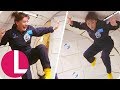 Lorraine Kelly Has The Time Of Her Life Experiencing Zero Gravity Lorraine