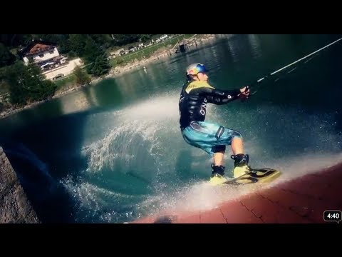 Wakeboarding a Sunken Bell Tower