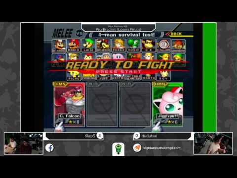 MM16 SSBM Pro Bracket LF - Klap$ (C. Falcon) vs. dudutsai (Jigglypuff)