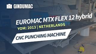 Euromac MTX FLEX 12 hybrid turret punch press for sale - Image 4 | Machineryline BD Euromac MTX FLEX 12 hybrid turret punch press | Image 4 - Machineryline