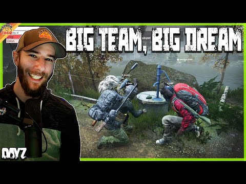 So chocoTaco's Team Has Grown ft. Reid, Pat, Greg, TC, & the Other Guy - DayZ Deer Isle Gameplay