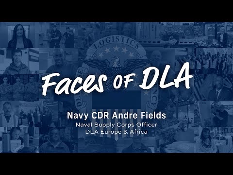 Faces of Navy CDR Andre Fields, DLA Support Team, Romania