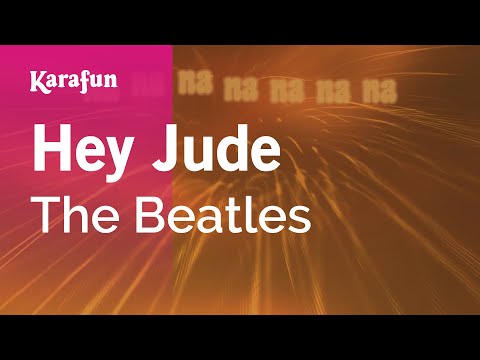 Karaoke Hey Jude - The Beatles *