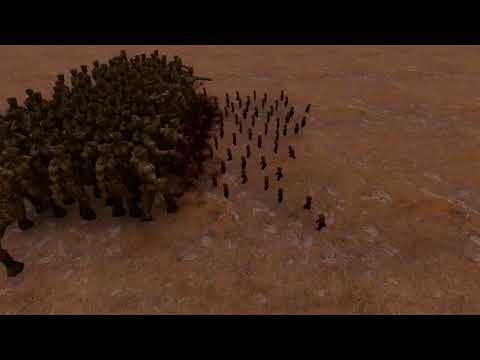 100 Small Groot VS 100 Groot - Ultimate Epic Battle Simulator