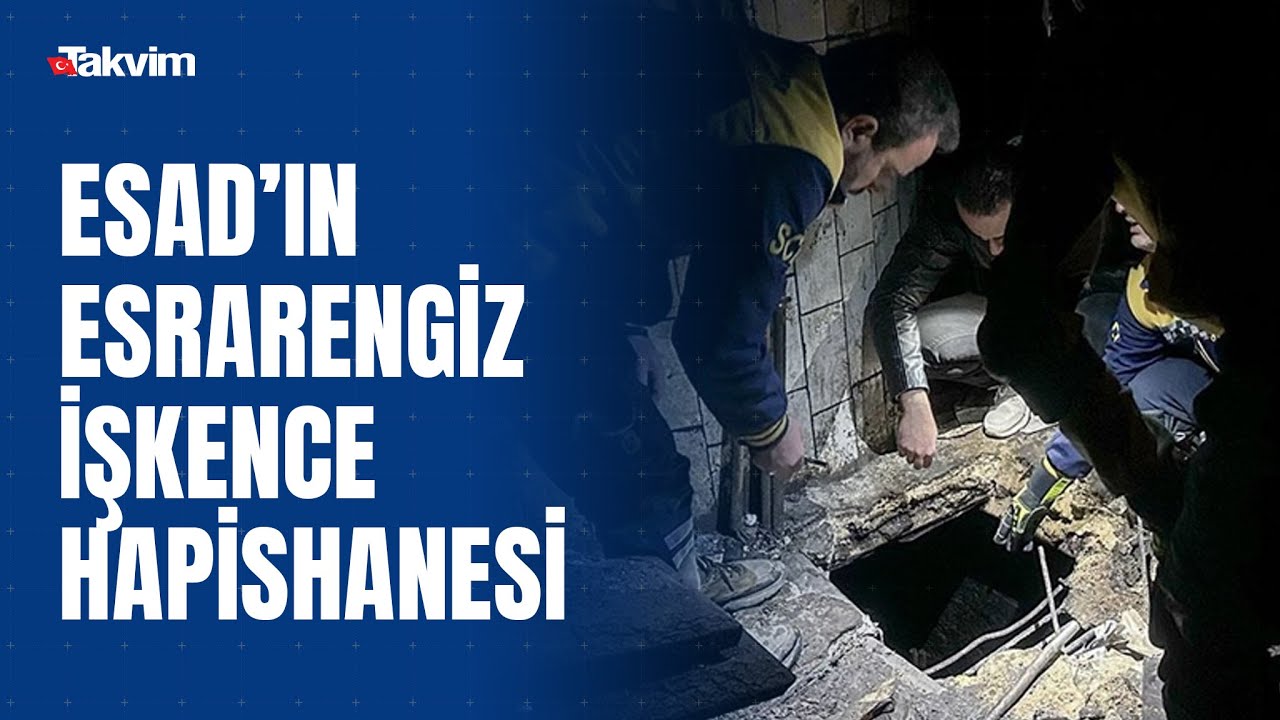 Esad rejiminin yeraltı hapishanesi Sednaya'daki gizli bölmelerden pres makinaları çıktı