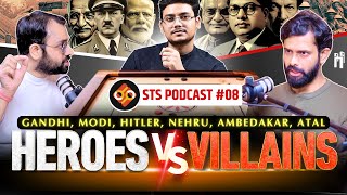 Hitler, Gandhi, Modi, Ambedakar: Heroes vs Villains