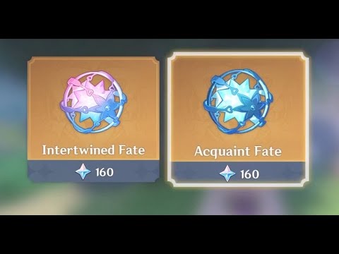 HOW TO GET INTERTWINED FATE AND ACQUAINT FATE FROM STARDUST EXCHANGE Genshin Impact