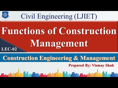, title : 'Lec-02_Functions of Construction Management|Construction Engineering & Management| Civil Engineering'