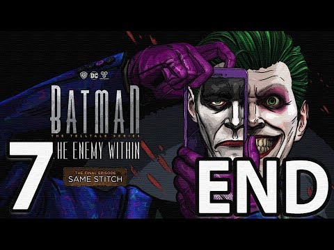 BATMAN: The Enemy Within - Episode 5 Walkthrough 60FPS HD - ENDING & Final Cutscene - Part 7