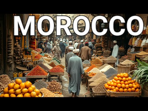 🇲🇦 FES MOROCCO WALKING TOUR, EXPLORING MOROCCAN STREET FOOD AND BEYOND, ANCIENT MEDINA AND MARKET