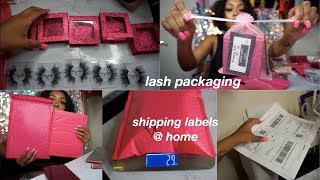 HOW TO MAKE YOUR OWN SHIPPING LABELS AT HOME! | HOW I PACKAGE & SHIP! | 2019