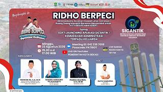Download lagu LIVE: Ridho Berpeci - Theme: 'Soft Launching of the SiCantik Application' mp3