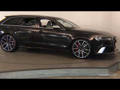 YM67YGZ AUDI A6 RS6 PLUS AVANT TFSI QUATTRO BLACK 2017, Nottingham Audi