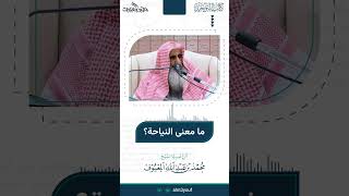 صورة 06 ما معنى النياحة؟