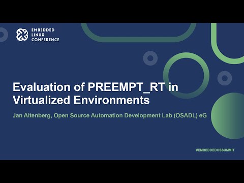 Evaluation of PREEMPT_RT in Virtualized Environments - Jan Altenberg