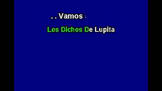 Los Tucanes De Tijuana- Los dichos de lupita karaoke