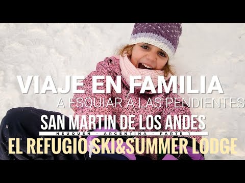 Las pendientes - Chapelco📍Así es ir a esquiar⛷️ en Familia con niños a San Martin de los Andes  🥶