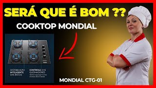 TRANSFORME SUA COZINHA COM O COOKTOP A GÁS MONDIAL PRATICIDADE E ESTILO !