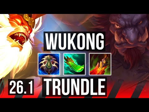 WUKONG vs TRUNDLE (TOP) | EUW Master | 26.1