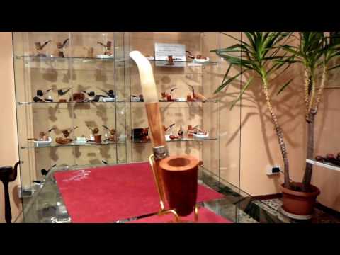 Pipa radica e corno bent anno 1950 - www.paronellipipe.it