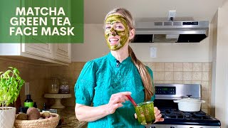 DIY Matcha Green Tea Face Mask