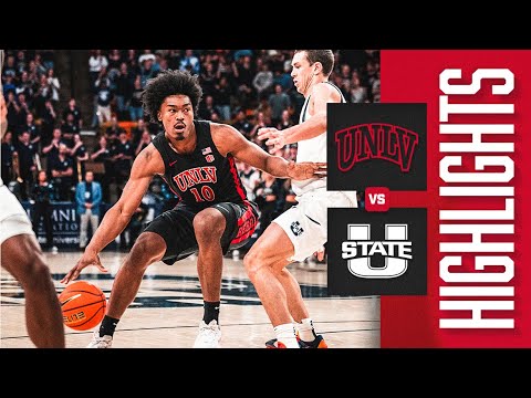 UNLV at Utah State Basketball Highlights | 2025-26 Season