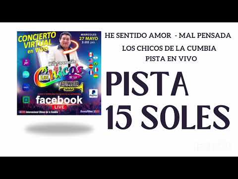 PISTA MIX HE SENTIDO AMOR - MAL PENSADA (WILLY CORONACION -LOS CHICOS DE LA CUMBIA EN VIVO) 2025