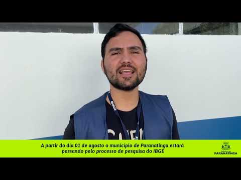 Município de Paranatinga passara pelo processo de pesquisa do IBGE