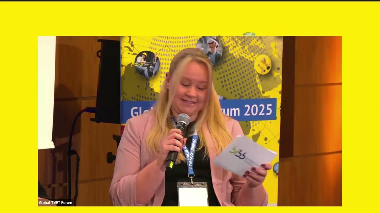 Global TVET Forum 2025, 29 October - Attractive and relevant tvet