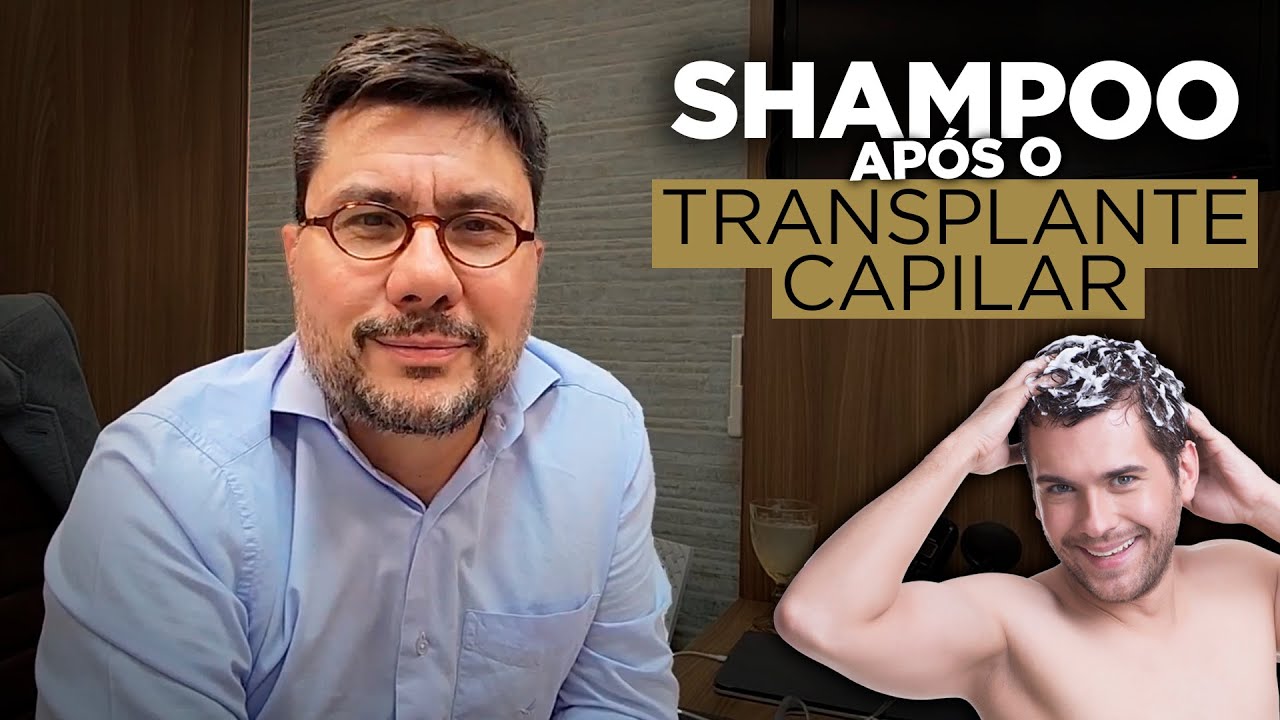 Após o transplante capilar posso usar shampoo e condicionador normalmente?