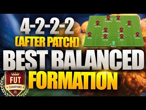 BEST BALANCED FORMATION AFTER PATCH - 4-2-2-2 TIPS AND TRICKS - FIFA 18 ULTIMATE TEAM