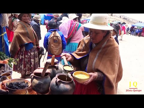 FERIA GASTRONÓMICA de COMIDAS TÍPICAS de Centro Belén, municipio de Puerto Acosta provincia Camacho