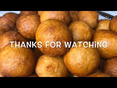 PERFECT AFRICAN PUFF PUFF ( BEIGNETS)